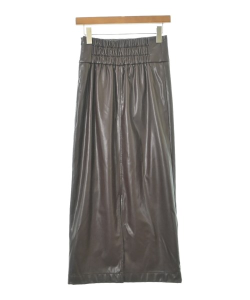 KBF（ケービーエフ）ロング・マキシ丈スカート 茶 サイズ:36(S位) レディース/2200630288016