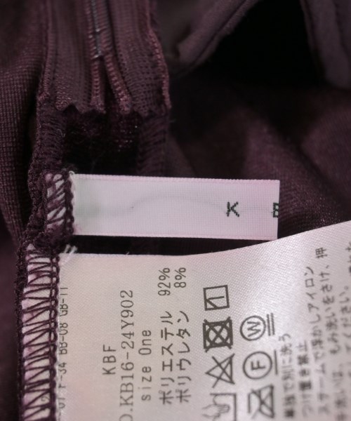 KBF（ケービーエフ）その他 紫 サイズ:ONE レディース/2200636299108