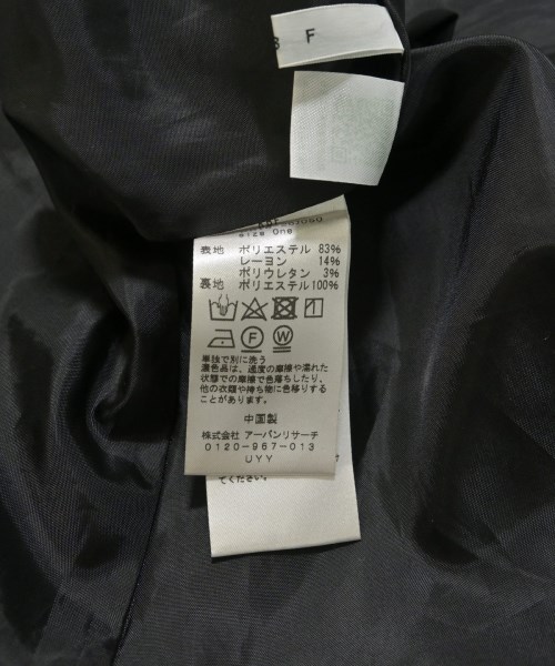 KBF（ケービーエフ）ワンピース 黒 サイズ:ONE レディース/2200634685019