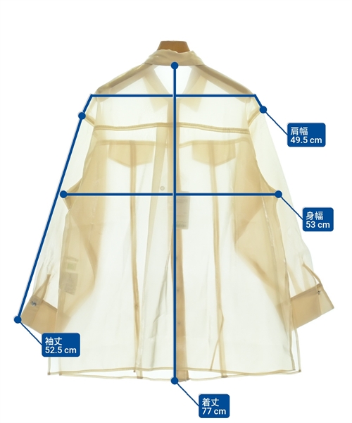 KBF（ケービーエフ）カジュアルシャツ ベージュ サイズ:F レディース/2200633831127