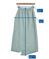 KBF（ケービーエフ）ロング・マキシ丈スカート 緑 サイズ:ONE レディース/2200633341046