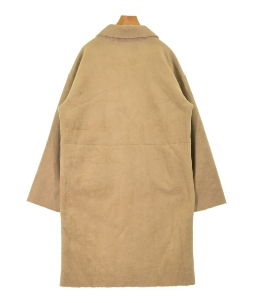 KBF（ケービーエフ）ムートンコート ベージュ サイズ:ONE レディース/2200636472013