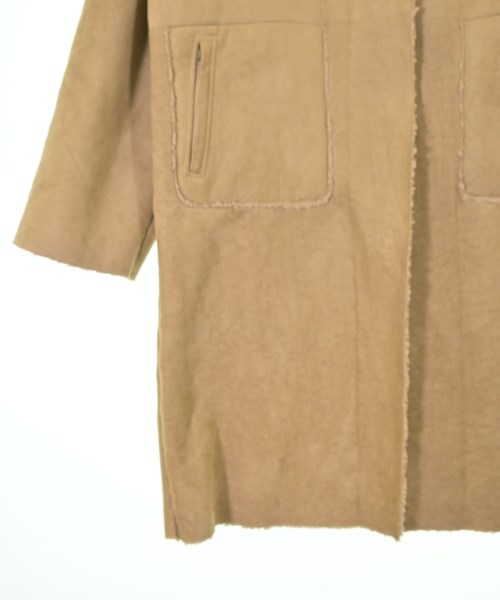 KBF（ケービーエフ）ムートンコート ベージュ サイズ:ONE レディース/2200636472013