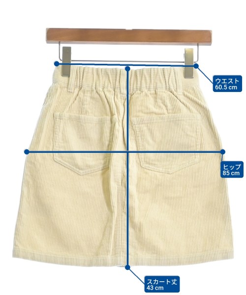 KBF（ケービーエフ）ミニスカート 白 サイズ:ONE レディース/2200636472037