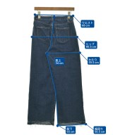 KBF（ケービーエフ）デニムパンツ 紺 サイズ:36(S位) レディース/2200630090107