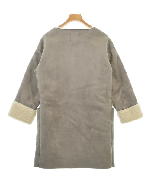 KBF（ケービーエフ）ムートンコート グレー サイズ:F レディース/2200637874014