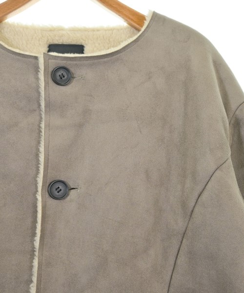 KBF（ケービーエフ）ムートンコート グレー サイズ:F レディース/2200637874014