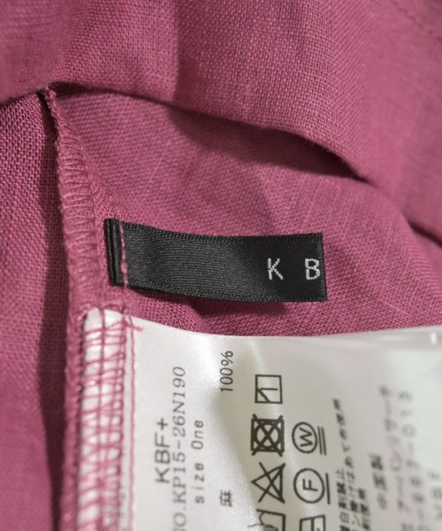 KBF（ケービーエフ）ワンピース 紫 サイズ:ONE レディース/2200628562135