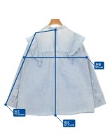 KBF（ケービーエフ）ブラウス 青 サイズ:ONE レディース/2200627014017