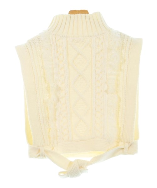 KBF（ケービーエフ）ベスト 白 サイズ:ONE レディース/2200629788022