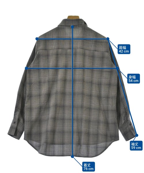 KBF（ケービーエフ）カジュアルシャツ グレー サイズ:ONE レディース/2200633099121