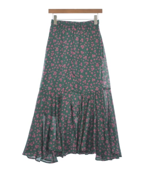 KBF（ケービーエフ）ロング・マキシ丈スカート 緑 サイズ:ONE レディース/2200617657040