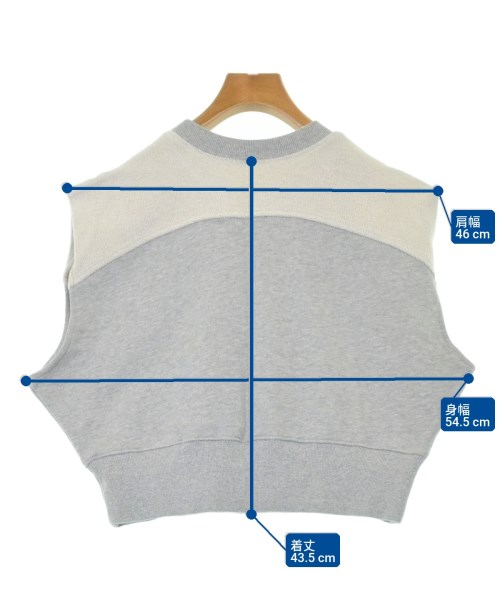 KBF（ケービーエフ）ノースリーブ グレー サイズ:ONE レディース/2200611062086