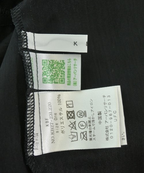 KBF（ケービーエフ）カジュアルシャツ 黒 サイズ:ONE レディース/2200614190014