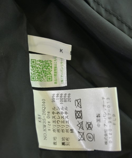 KBF（ケービーエフ）ワンピース 黒 サイズ:ONE レディース/2200608016078