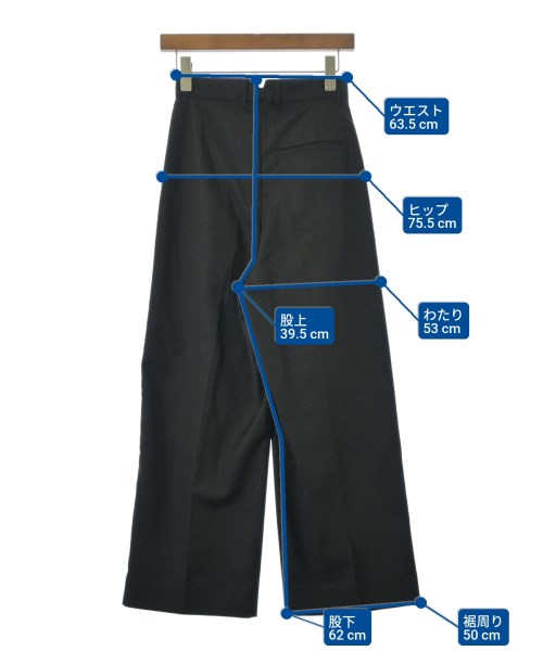 KBF（ケービーエフ）スラックス 黒 サイズ:36(S位) レディース/2200669424133