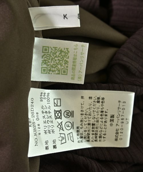 KBF（ケービーエフ）ワンピース 茶 サイズ:ONE レディース/2200669473261