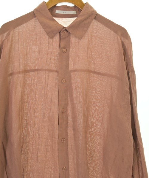 KBF（ケービーエフ）カジュアルシャツ 茶 サイズ:ONE レディース/2200669473322