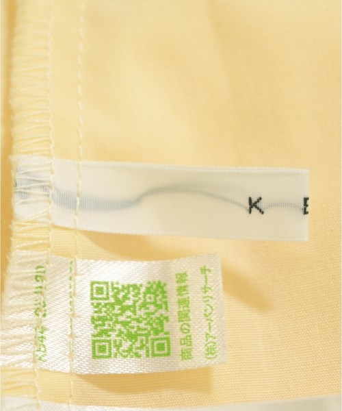 KBF（ケービーエフ）ブラウス 黄 サイズ:ONE レディース/2200670260041