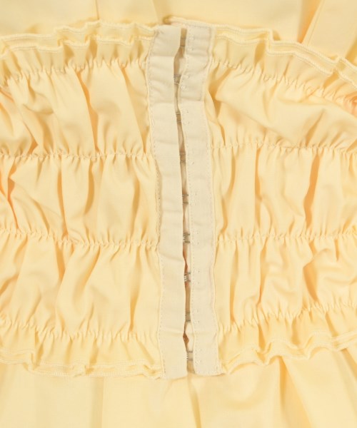 KBF（ケービーエフ）ブラウス 黄 サイズ:ONE レディース/2200670260041