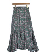 KBF（ケービーエフ）ロング・マキシ丈スカート 緑 サイズ:F レディース/2200679298076