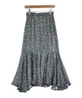 KBF（ケービーエフ）ロング・マキシ丈スカート 緑 サイズ:F レディース/2200679298076