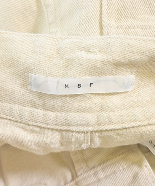 KBF（ケービーエフ）デニムパンツ 白 サイズ:34(XS位) レディース/2200675668026