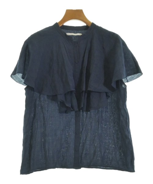 KBF(ケービーエフ)ブラウス 紺 サイズ:ONE/2200675668033