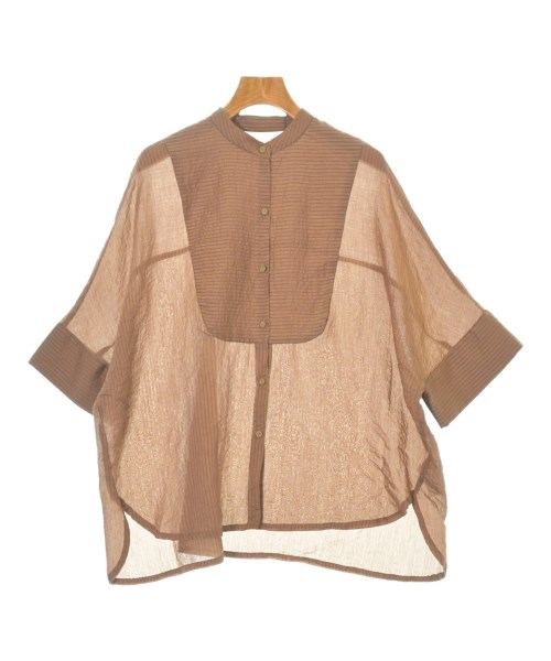KBF(ケービーエフ)カジュアルシャツ 茶 サイズ:ONE/2200675668057