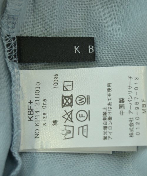 KBF（ケービーエフ）Tシャツ・カットソー 青 サイズ:F レディース/2200692157060