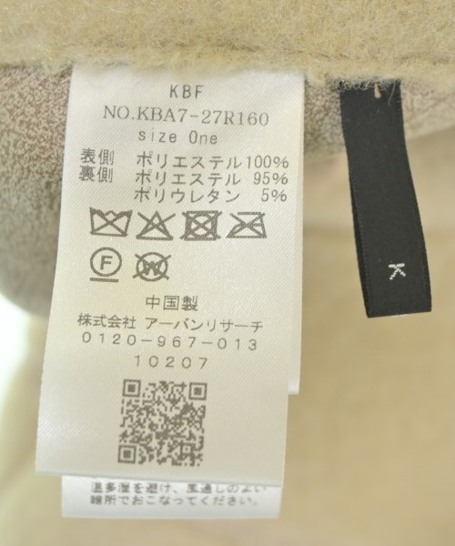 KBF（ケービーエフ）その他 ベージュ サイズ:ONE レディース/2200691541013