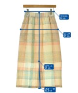 KBF（ケービーエフ）ロング・マキシ丈スカート 白 サイズ:ONE レディース/2200694208043