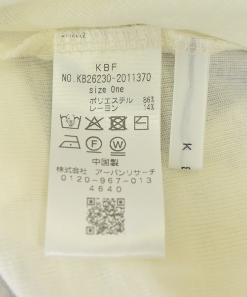 KBF（ケービーエフ）Tシャツ・カットソー グレー サイズ:ONE レディース/2200693547105