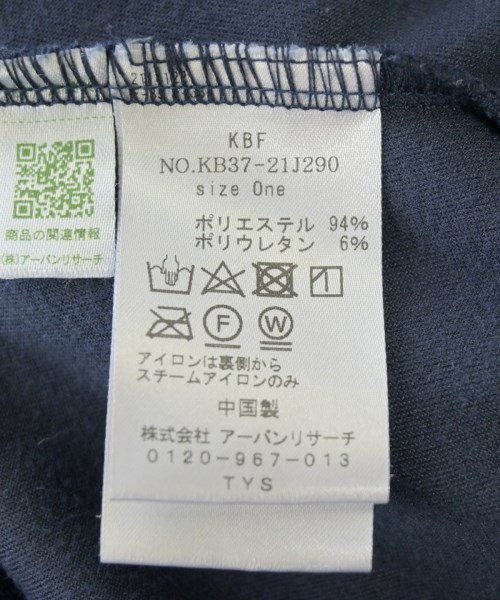 KBF（ケービーエフ）Tシャツ・カットソー 紺 サイズ:ONE レディース/2200693547143