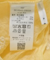 KBF（ケービーエフ）カジュアルシャツ 黄 サイズ:ONE レディース/2200699323017