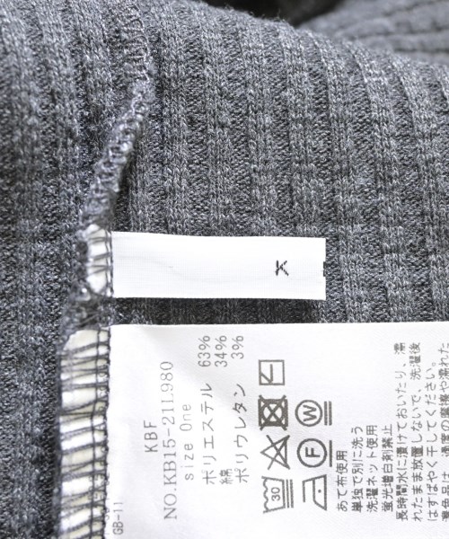 KBF（ケービーエフ）タンクトップ グレー サイズ:ONE レディース/2200698808201