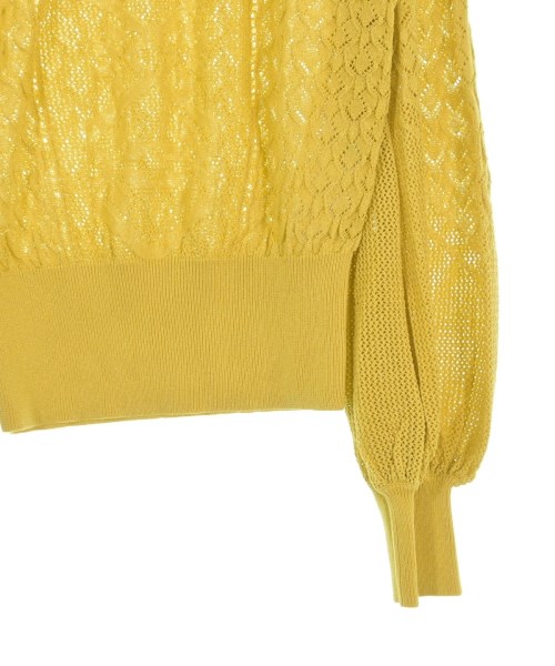 KBF（ケービーエフ）ニット・セーター 黄 サイズ:ONE レディース/2200649145034