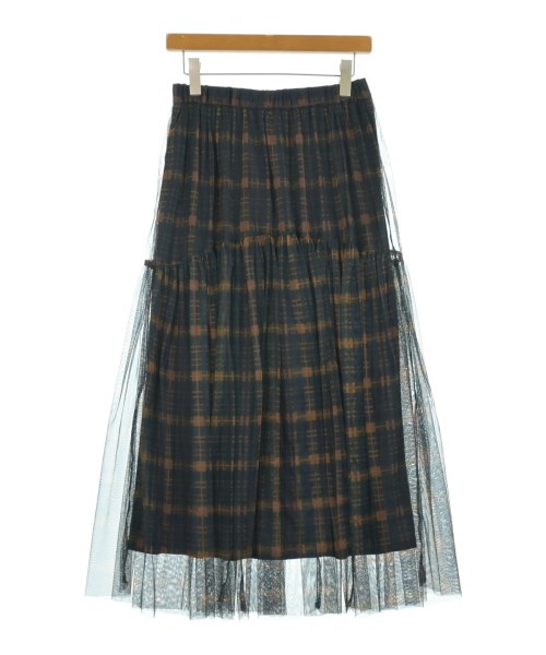 KBF（ケービーエフ）ロング・マキシ丈スカート 茶 サイズ:F レディース/2200657463014