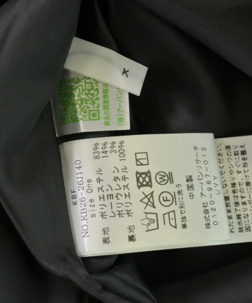 KBF（ケービーエフ）ワンピース 黒 サイズ:ONE レディース/2200703678188