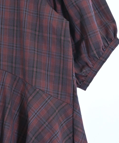 KBF（ケービーエフ）シャツワンピース 赤 サイズ:One レディース/2200634090134