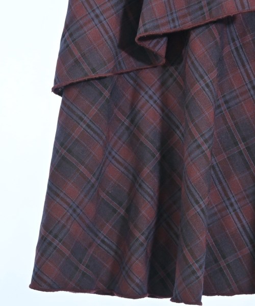 KBF（ケービーエフ）シャツワンピース 赤 サイズ:One レディース/2200634090134