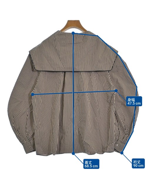 KBF（ケービーエフ）カジュアルシャツ 茶 サイズ:One レディース/2200634090172