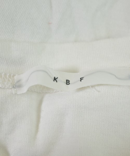 KBF（ケービーエフ）Tシャツ・カットソー 白 サイズ:F レディース/2200634090233