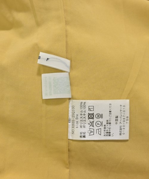 KBF（ケービーエフ）ロング・マキシ丈スカート 黄 サイズ:ONE レディース/2200634124082