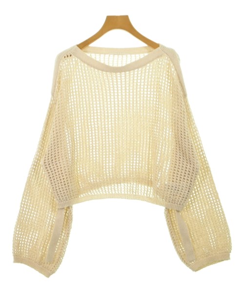 KBF(ケービーエフ)ニット・セーター ベージュ サイズ:ONE/2200634124235