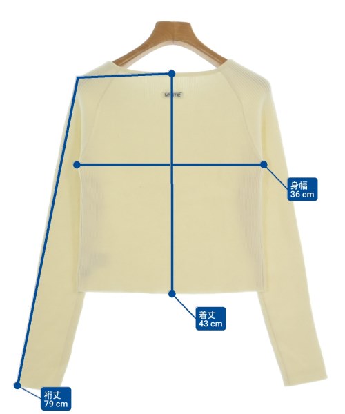 KBF（ケービーエフ）ニット・セーター 白 サイズ:F レディース/2200634124242