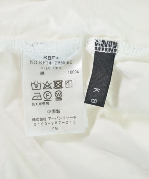 KBF（ケービーエフ）ワンピース 白 サイズ:F/F レディース/2200633576035