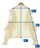 KBF（ケービーエフ）ブラウス 白 サイズ:ONE レディース/2200635012043