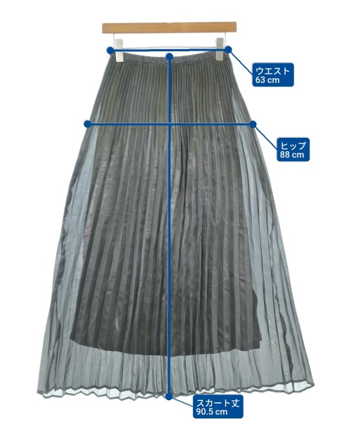 KBF（ケービーエフ）ロング・マキシ丈スカート グレー サイズ:ONE レディース/2200636107038