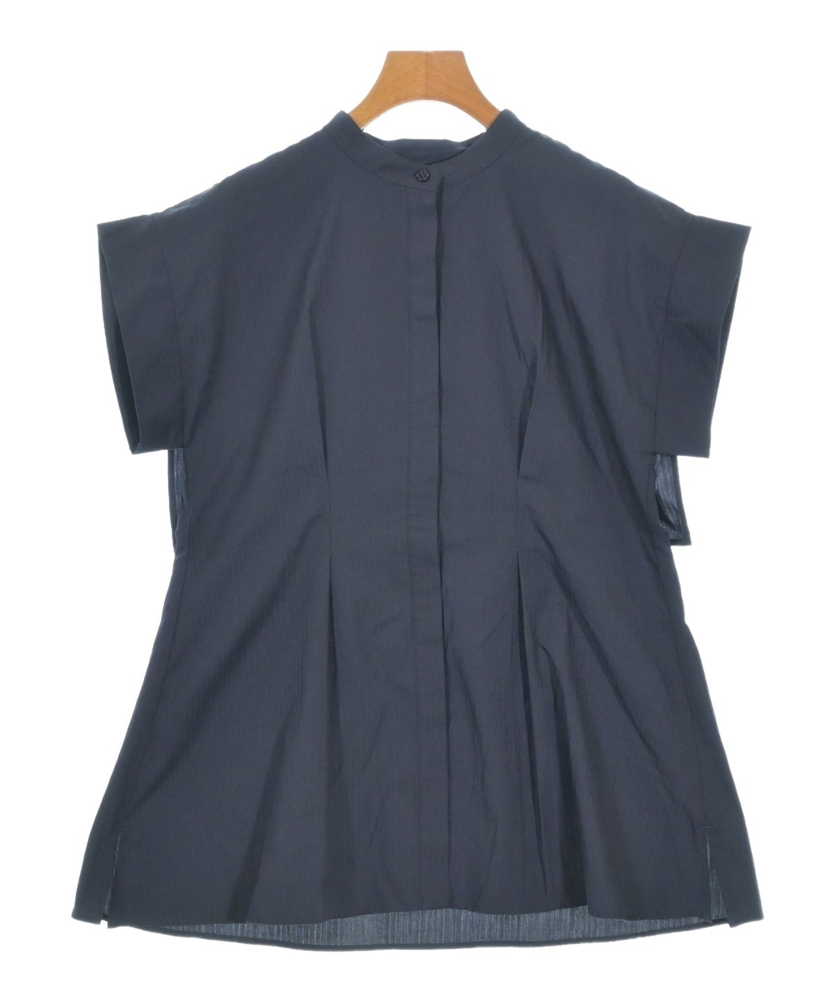 KBF（ケービーエフ）ブラウス 紺 サイズ:ONE レディース/2200634219085